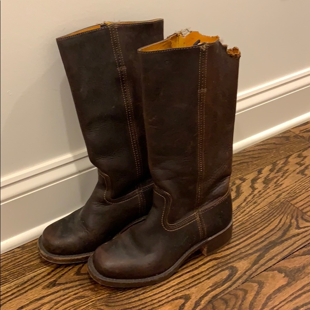 Women’s 7.5 Frye Boots- need repair
